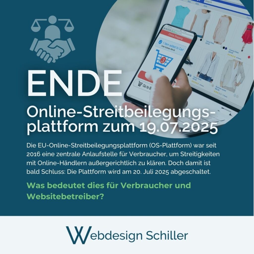 EU schaltet Online-Streitbeilegungsplattform ab: Was Verbraucher und Websitebetreiber jetzt wissen müssen